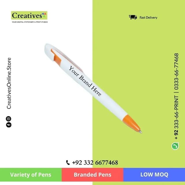 Pen Logo Printed