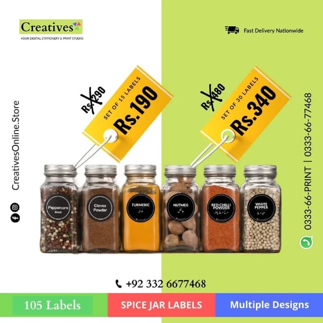 Jar Labels