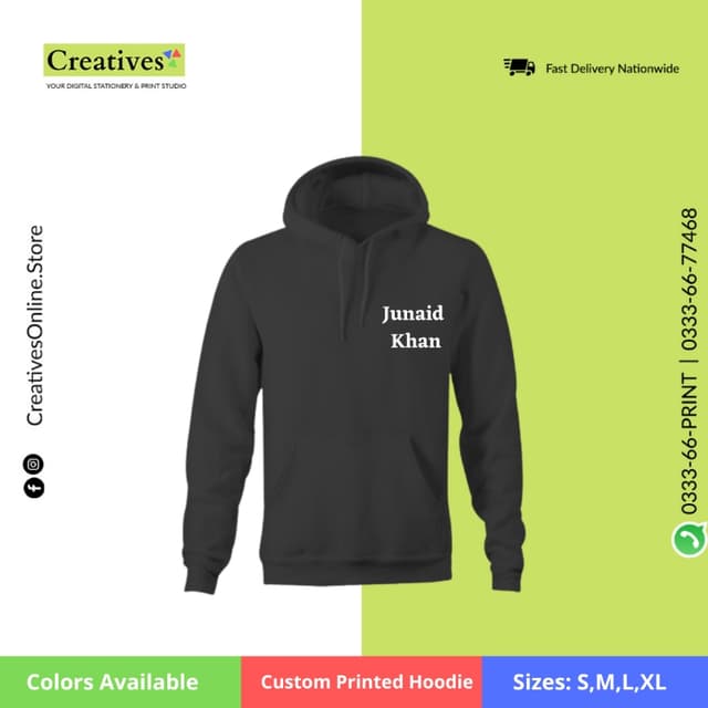 Custom Printed Hoodie