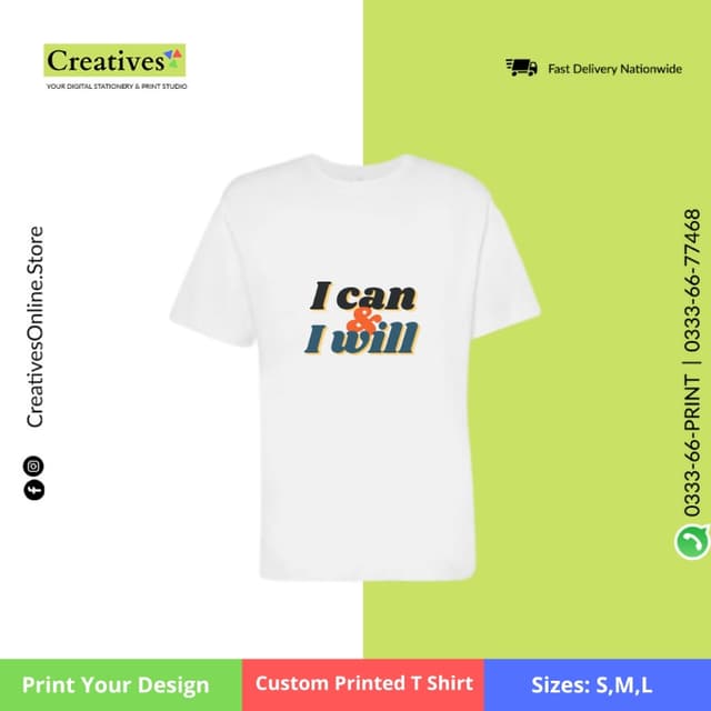 Custom Printed T Shirt